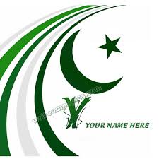 Mynamepixs allow users to stylize their names and captions by generating text. Pakistan Flag With Y Alphabet Name Whatsapp Dp