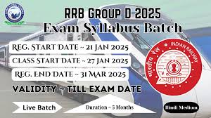 RRB Group D Syllabus 2025 – Crack the Exam with Ease