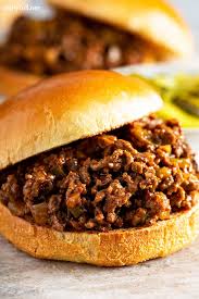 In addition to putting it on rolls, try this slightly sweet beef mixture over rice, biscuits, or baked potatoes. Easy Homemade Sloppy Joes Belly Full