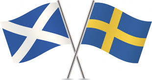 En flagga som inte är officiellt godkänd för befolkningen men som fortfarande används ofta visar ett rött högt lejon på gul bakgrund , omgivet. Skotska Sjukvarden Vande Marknaden Ryggen Vardfokus
