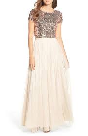Adrianna Papell Embellished Two Piece Gown Nordstrom Two Piece Gown Modest Formal Dresses Fashion Dresses