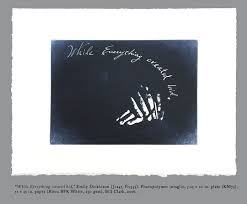 Based On Emily Dickinson S Poem 1247 Johnson S Numbering Dickinson Poems Emily Dickinson Poems Relief Print