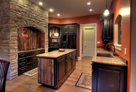 distressed wood kitchen cabinets top