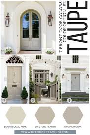 7 Front Door Colors To Make Your Home Stand Out Exterior Paint Colors For House House Paint Exterior House Exterior