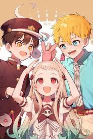 Hanako-kun, Yashiro i Kou-kun - puzzle online