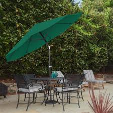 Convenient crank open system allows for easy use and storage. 10ft Patio Umbrella With Auto Tilt By Pure Garden Base Not Included On Sale Overstock 22814866