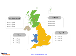 Km, wales is a country located in the southwestern map. Free United Kingdom Map Free Powerpoint Template