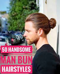 50 Handsome Man Bun Hairstyles Man Bun Hairstyles Bun Hairstyles Men Long Hair Bun