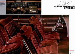 Chevrolet Caprice Brougham Interior Caprice Classic Chevrolet Caprice Chevrolet