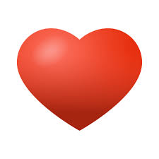 Valentine's day, as well as of any lovebird's messages and posts. Red Heart Icon In Emoji Style