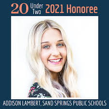 20 Under 2 Honorees 2021