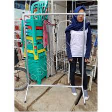 Kk stand hanger jemuran baju handuk 3 tingkat stainless steel. Harga Jemuran Gawang Terbaik Alat Pemeliharaan Rumah Perlengkapan Rumah Juni 2021 Shopee Indonesia