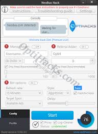 Undetected Neobux Hack Software Download Features Neobux Bot With Auto Clicker Script Referral Money Adder Generat Video Game Jobs Paypal Gift Card Hacks