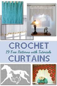 19 Cool Patterns For Crochet Curtains Guide Patterns