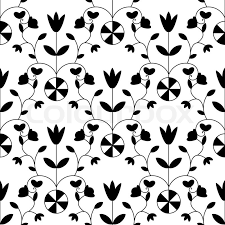 Maybe you would like to learn more about one of these? Black And White Seamless Damask Floral Stock Vector Colourbox