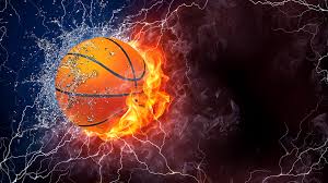 Basketball Fire Waterdrops Flame Fantasy 4k Wallpaper Hdwallpaper Desktop Hd Wallpaper Fantasy Wallpaper