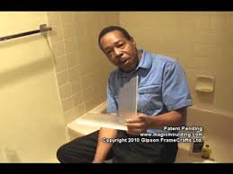 The drip guard prevents water from flowing out of the tub when showering. Water Stop Shower Splash Guard 9x9 Youtube
