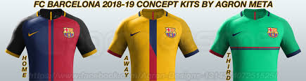 Fc Barcelona Away Kit 201819