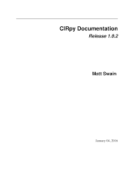It can help you identify and find the chemical structure if you have an identifier such as an inchikey. Https Cirpy Readthedocs Io Downloads En Latest Pdf