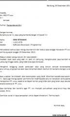 Seandainya tidak sesuai silahkan surat resign merupakan jenis surat yang sering sekali orang gunakan untuk berhenti bekerja, baik diperusahaan, sekolah, maupun kantordinas. Contoh Surat Pengunduran Diri Dari Perusahaan Pt