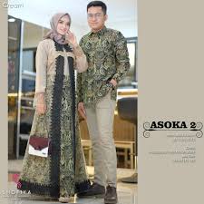Model Baju Batik Solo Couple Gamis Asoka Rendra Batik Bagoes Solo Pakaian Islami Model Pakaian Batik