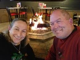 At Christi's 60th Birthday Party. 🖤