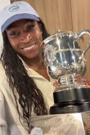 Hey, guys. It's Coco and I'm here holding the trophy here and I just want  to say thank you guys for all the support. It means the world to me here and