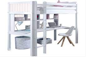 .letto a soppalco, una scrivania con cassetti, un guardaroba con cassetto e una libreria.la scala si può montare sul lato destro o sul lato sinistro del ante e cerniere.è necessaria un'altezza del soffitto di min. Flexa Shop Lissone Nordic Letto A Soppalco Attrezzato Con Scrivania E Libreria