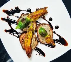 Inspired by garden zucchini and a simple way to teach kids how to eat zucchini, how to make zucchini noodles with a peeler recipe, is a great place to start! Goat Cheese Stuffed Zucchini Blossoms With Candy Cane Beets Rainshadow