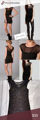 Free People Black Gold Starlight Bodycon Dress In 2020 Bodycon Dress Fashion Dresses
