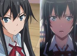 Oregairu Season 1 Oregairu Zoku Character Designs Comparison Otaku Tale やはり俺の青春ラブコメはまちがっている。 яхари орэ но сэйсюн рабукомэ ва матигаттэиру., «как я и думал. oregairu season 1 oregairu zoku