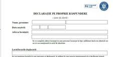În hotărârea adoptată de comitetul pentru situații speciale de urgență se precizeaza faptul ca deplasarea în afara localității va fi permisă doar pentru câteva motive, iar cei ies din localitate trebuie să completeze un nou tip de declarație pe propria răspundere semnata olograf. Andra Olteanu Andraolteanu13 Profil Pinterest
