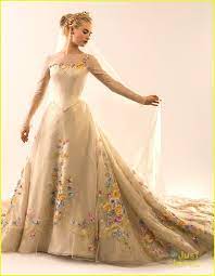 Lily James See Cinderella S Wedding Gown Now Lily James Cinderella Wedding Dress Fairy Tale Wedding Dress Wedding Dresses Cinderella Disney Wedding Dresses