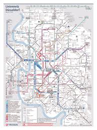 Metro cash & carry metro düsseldorf. Large Detailed Metro Rail Map Of Dusseldorf Dusseldorf Germany Europe Mapsland Maps Of The World