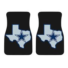 Dallas Cowboys Texas Star Nfl Car Truck Suv Auto Floors Mats Football 2 Front Floor Mats Per Order Nfl Car Dallas Cowboys Car Floor Mats