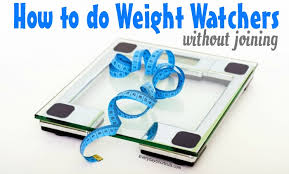 how to do weight watchers without joining