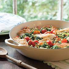 A person can manage diabetes through a combination of exercise, healthcare, and careful dietary planning. Skillet Chicken Peas And Greens Paula Deen Magazine Recipe Greens Recipe Chicken Main Dishes Skillet Chicken
