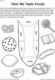 Taste Worksheets For Preschoolers Senses Preschool Human Body Activities Kindergarten Science
