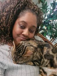 To those who say bengals aren't cuddly…. I beg to differ. Ollie is 4 months  old. 💙