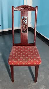 The contemporary urban styled dining set is roomy enough for 6 chairs. Secondhand Chairs And Tables Cafe Or Bistro Chairs 40x Dark Wood Solid Dining Chair With Chinese Dragon Liverpool Merseyside