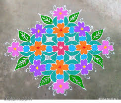 Rangoli Happy New Year 20 2 Straight Dots Wishing You All A Happy New Year Www Ikolam Com Rangoli Designs With Dots Happy New Year Rangoli Designs