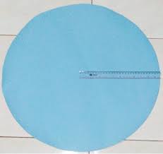 Gulung kertas karton membentuk kerucut. Topi Kerucut Karton