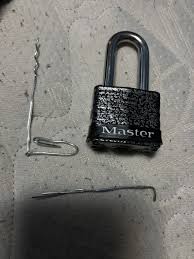 You must keep the pressure on that paper clip the whole time. First Time Lock Picking I M Using A Paper Clip Rake And Tension Can T Seem To Get It To Work Any Advise On How To Pick It It S Not In Use I Just Wanna