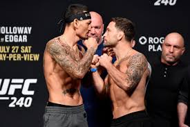Here's the lineup for ufc 240, set for july 27th: Ufc 240 Results Holloway Vs Edgar Live Stream Updates Highlights Fight Videos Mmamania Com