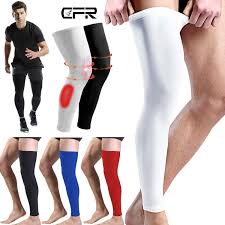 Knee Support Brace Compression Leg Sleeve Uv Protection Running Sports Gym Cfr Knee Compression Sleeve Compression Leg Sleeves Leg Compression