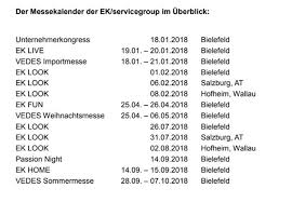 Deux blessés au couteau dans le centre de stockholm. Bekanntgabe Messetermine Der Ek Servicegroup 2018 Wir Wirtschaft Regional