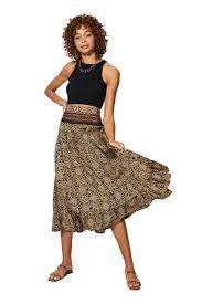 Coton, laine dans un soucis d'offrir un mode toujours plus responsable. Jupe Mi Longue Pour Femme Style Chic Et Tendance De L Ete Eloise