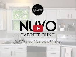 nuvo titanium infusion cabinet paint