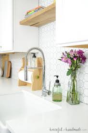 Practical, hidden in the kitchen cupboard, easy to make and inexpensive! Farmhouse Paper Towel Holder Diy Houseful Of Handmade