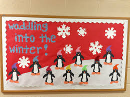 Winter School Bulleting Board Decoration Penguins Board Decoration Bulleting Board Diy Classroom Decorations
